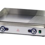 Flatgrill, 2/3 flat og 1/3 rillet 2 stekesoner