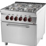 Flatgrill Effekt: 6000W 3 fase 230V BxDxH=66x60x29cm