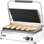 Pressgrill, Panini XL Rillet topp og bunn
