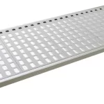 Aluminiumshylle, 4 pk 70,3 x 40 cm