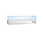 Garnityrkjøler 120cm med glasstopp