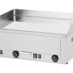 Flatgrill Høyglanspolert, 2 stekesoner 230V