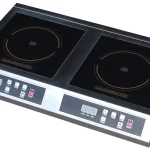 Induksjonskoketopp, dobbel 2 x 3500 W-1 fase 230 Volt