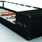 Kjølekabinett Tapas, sort, 4x 1/3GN 40mm BxDxH: 97x38x22,5cm