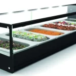 Kjølekabinett Tapas, sort, 6x 1/3GN 40mm BxDxH: 132x38x22,5cm