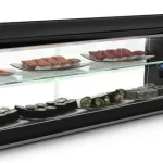 Kjølekabinett Slim Sushi-kjøler 143x24x40cm