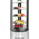 Rundt kake display, 360 liter Gulvmodell