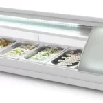 Sushi display 5x 1/3 GN 130 cm
