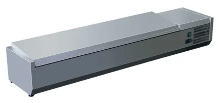 Garnityrkjøler med rustfritt lokk 180 cm 1/4GN x9 Varenr:100020182