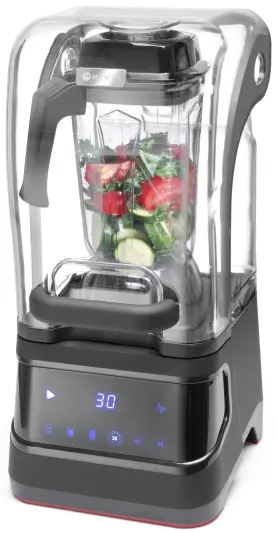 Digital blender med støydeksel 2,5 liter BPA FRI Varenr:230664