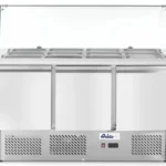 Saladette med glassoverbygg 3 dørs, 136,5 cm Varenr:232798