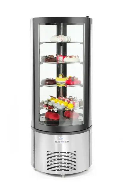 Rundt kake display, 360 liter Gulvmodell Varenr:233832