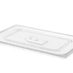 Lokk polykarbonat kantine, transparent 2/1 GN Varenr:864098