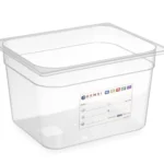 HACCP kantine 1/2 GN, transparent 200 mm Varenr:880159