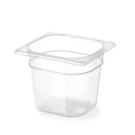 Polypropylen kantine 1/6 GN, transparent 200 mm Varenr:880401