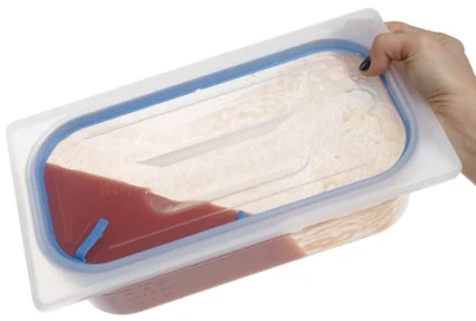 Lokk polyprop. GN med tetning, transp 1/9 GN Varenr:881859